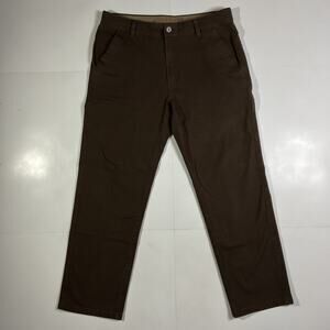 Legendary Outfitters Pants Men 34x30 Brown Straight Stretch Canvas
